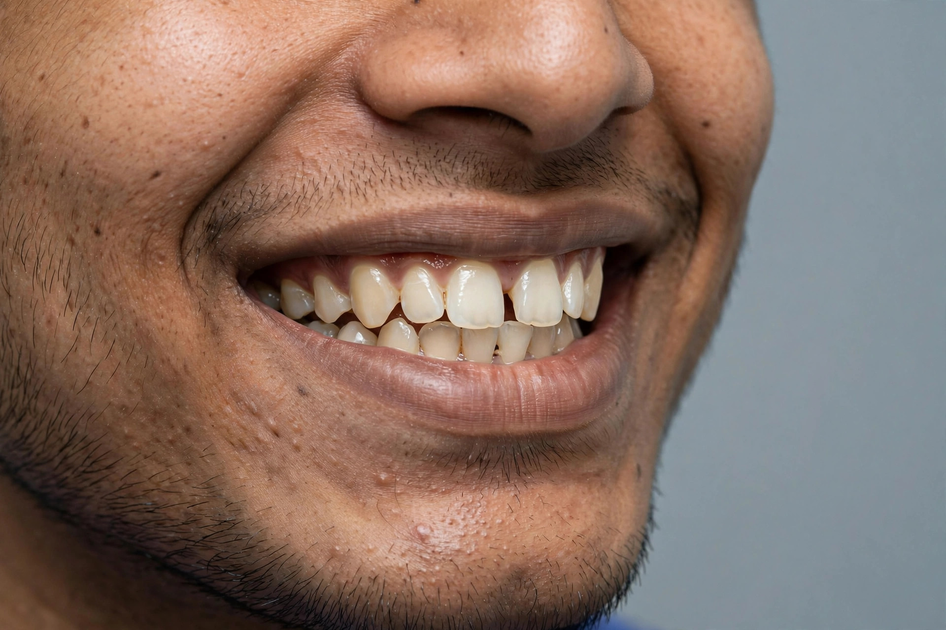 Teeth before braces